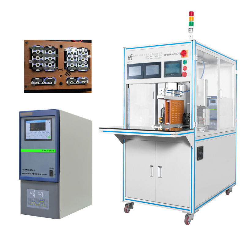 Double Sided Battery Pack Spot Welder Battery Production Equipment 220kg