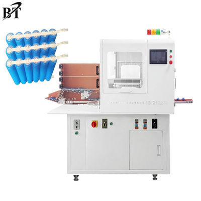 Máquina de soldadura totalmente automático do ponto do PLC para o bloco 220kg da bateria